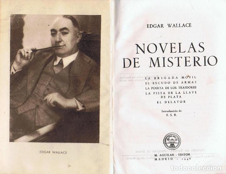 Libros: NOVELAS DE MISTERIO. - Wallace. Edgar, - Foto 1
