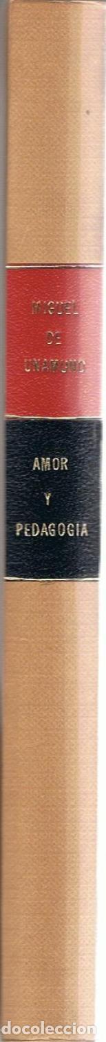 Libros: AMOR Y PEDAGOGIA. - Unamuno. Miguel de, - Foto 2