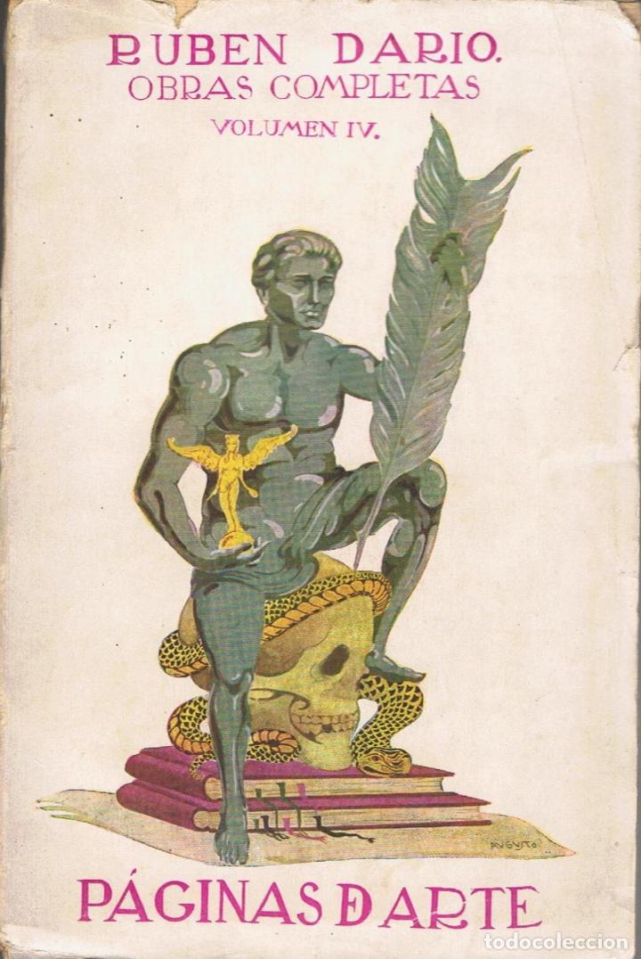Libros: P&Aacute;GINAS DE ARTE. - Dar&iacute;o. Rub&eacute;n,- - Foto 1