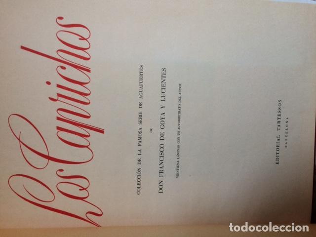 Libros: LOS CAPRICHOS. - Goya y Lucientes. Francisco de. - Foto 1