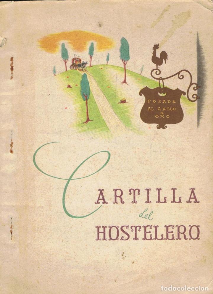 Libros: CARTILLA DEL HOSTELERO. B. s/a. - Anonimo. - Foto 1