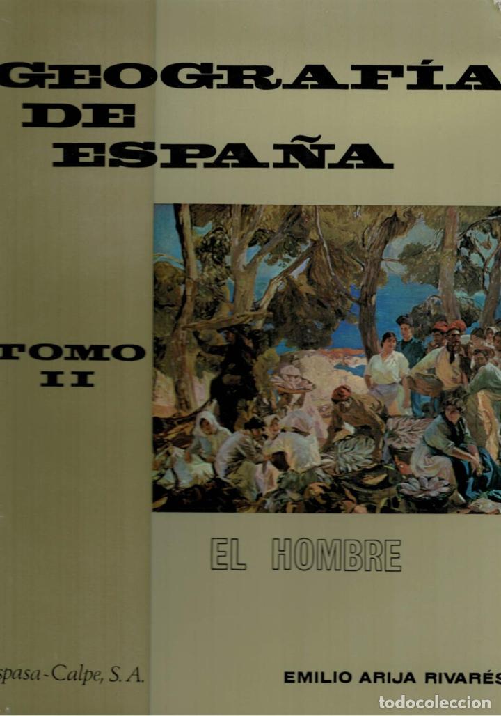 Libros: GEOGR&Aacute;FIA DE ESPA&Ntilde;A. - Arija Rivar&eacute;s. Emilio. - Foto 1
