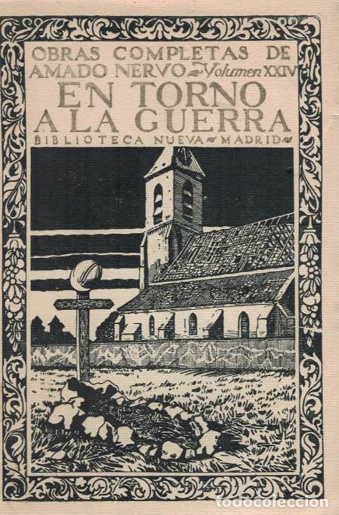Libros: EN TORNO A LA GUERRA. - Nervo. Amado, - Foto 1