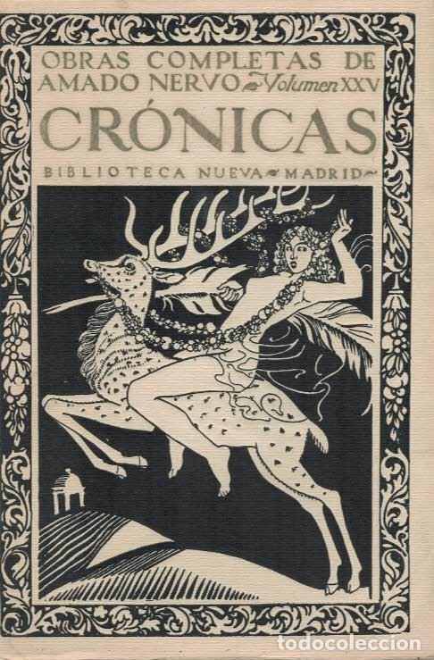 Libros: CR&Oacute;NICAS. - Nervo. Amado, - Foto 1