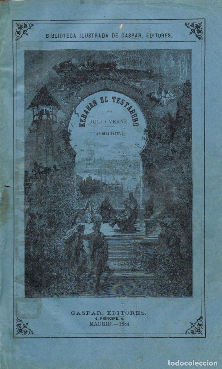 Libros: KERABAN EL TESTARUDO. - Verne. Julio, - Foto 1
