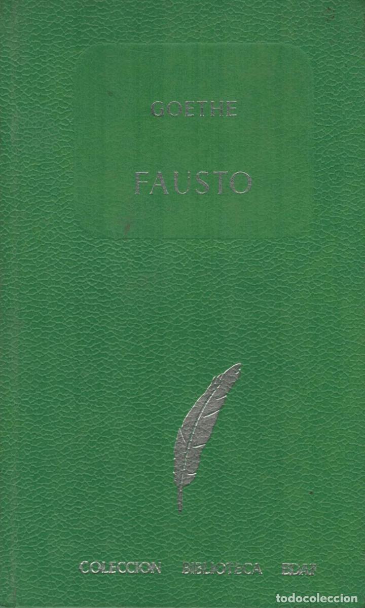 Libros: FAUSTO. - Goethe. Johann W., - Foto 1