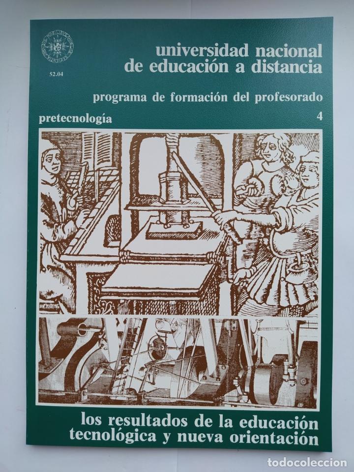 Libros: PROGRAMA DE FORMACI&Oacute;N DEL PROFESORADO 4. PRETECNOLOG&Iacute;A. UNED. - VVAA. TDK353B - Foto 1