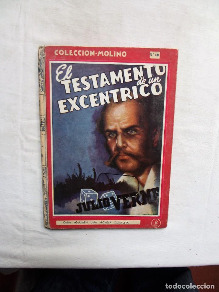Libros: EL TESTAMENTO DE UN EXCENTRICO DE JULIO VERNE - Foto 1