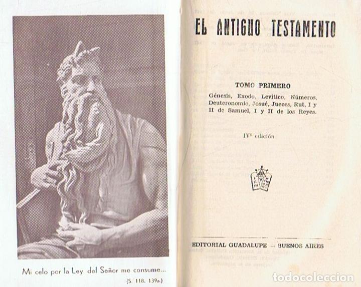 Libros: EL ANTIGUO TESTAMENTO. - Libro - Foto 1