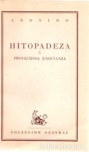Libros: Hitopadeza &oacute; provechosa ense&ntilde;anza - An&oacute;nimo - Foto 1