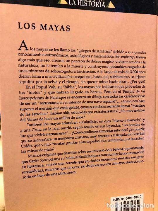 Libros: Los mayas. Carter Scott. PEDIDO M&Iacute;NIMO 5&euro; - Foto 2