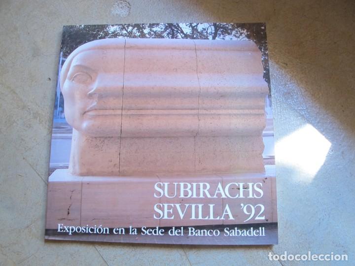 Libri di seconda mano: SUBIRACHS SEVILLA 92. EXPOSICION EN LA SEDE DEL BANCO DE SABADELL. CATALOGO