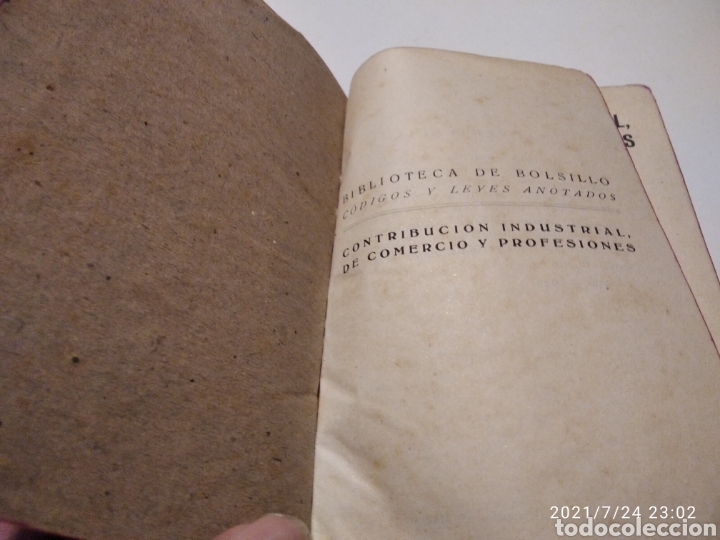 Libros: Libro contribuci&oacute;n industrial 1942 G&oacute;ngora - Foto 4