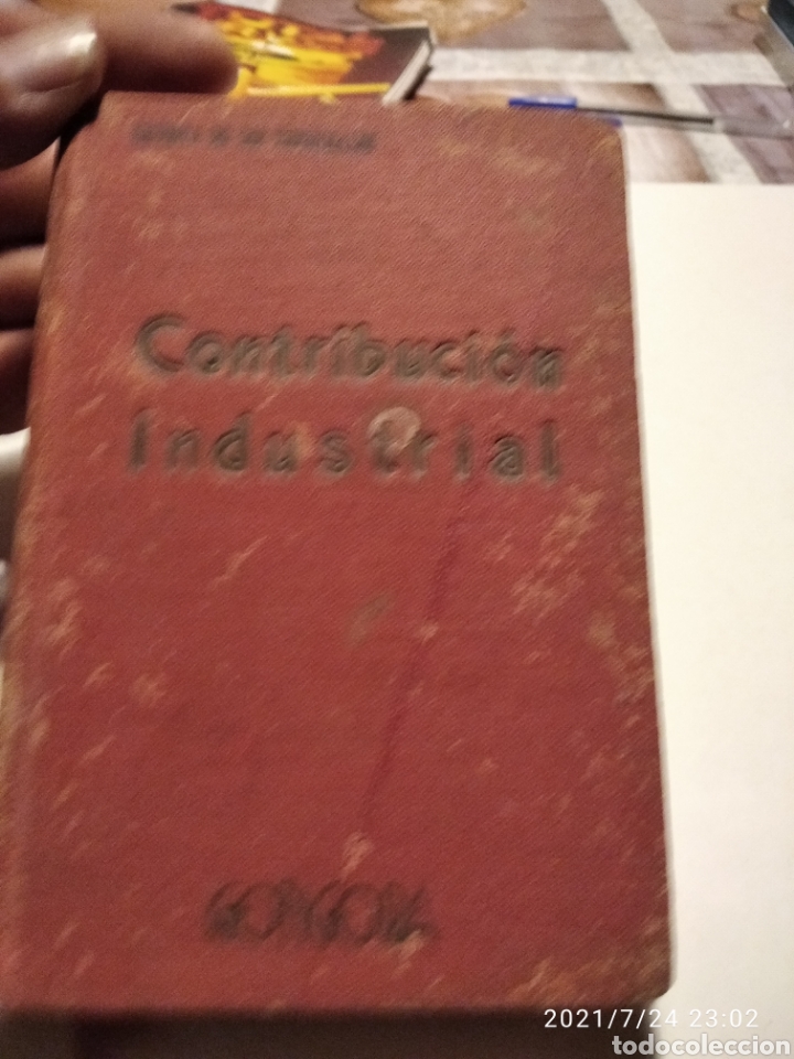 Libros: Libro contribuci&oacute;n industrial 1942 G&oacute;ngora - Foto 1