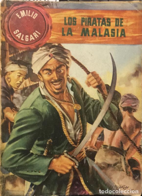 Libros: Los piratas de La Malasia - Emilio Salgari - Foto 1