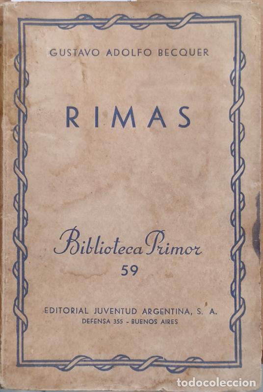 Libros: Rimas - Gustavo Adolfo B&eacute;cquer - Foto 1