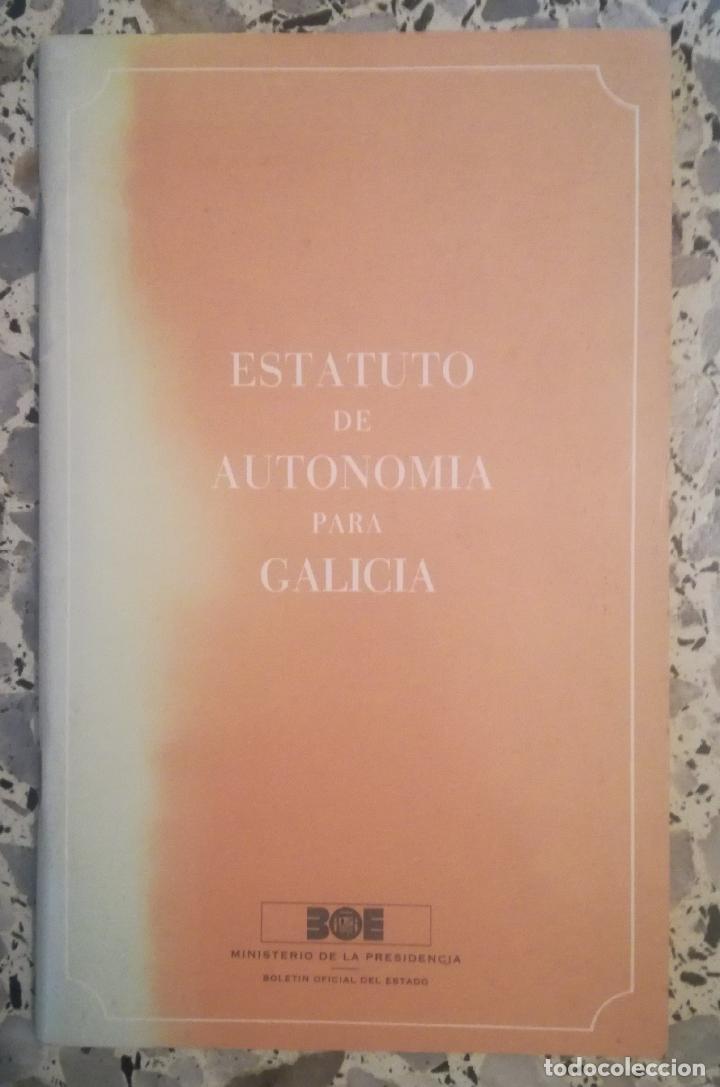 books: Estatuto de Autonomia para Galicia - OFERTAS DOCABO