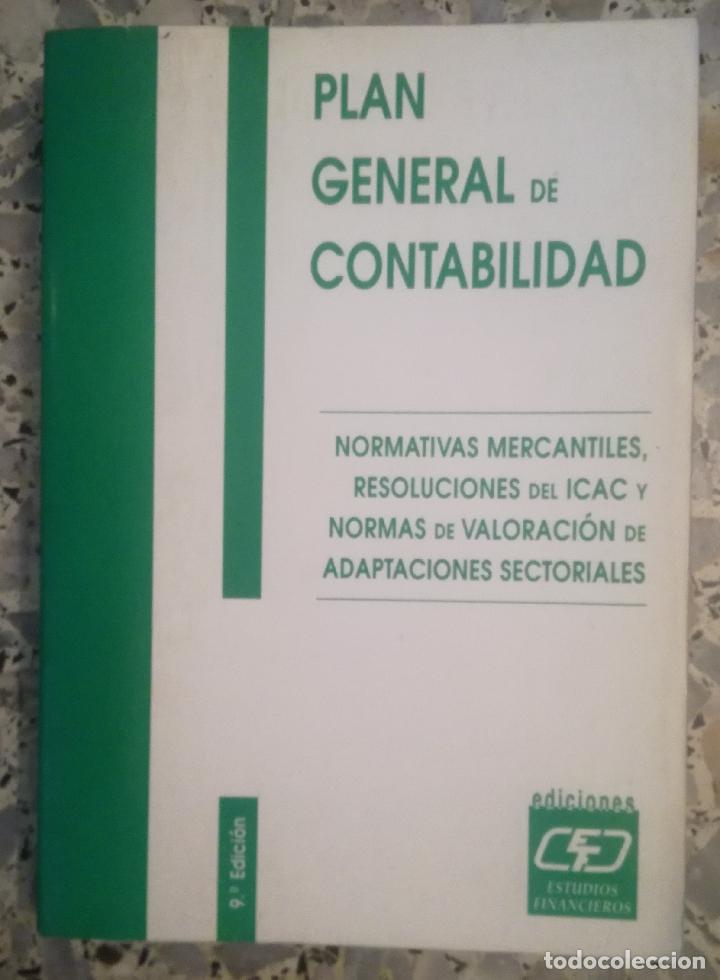 Libros: Plan General de Contabilidad - Centro de Estudios Financieros - OFERTAS DOCABO - Foto 1