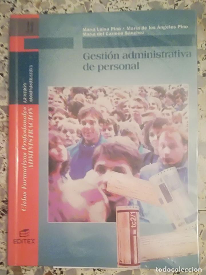 Libros: Libro de texto: Gestion administrativa de personal - Editex, 2001 - OFERTAS DOCABO - Foto 1