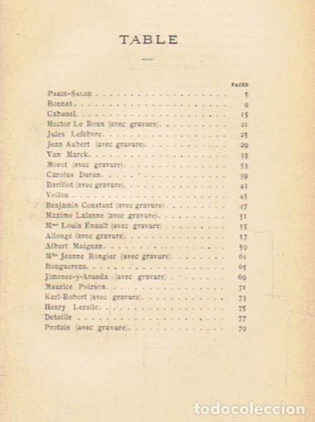 Libros: PARIS - SALON. 1881. 2 Tomos - &Eacute;nault. Louis - Foto 5