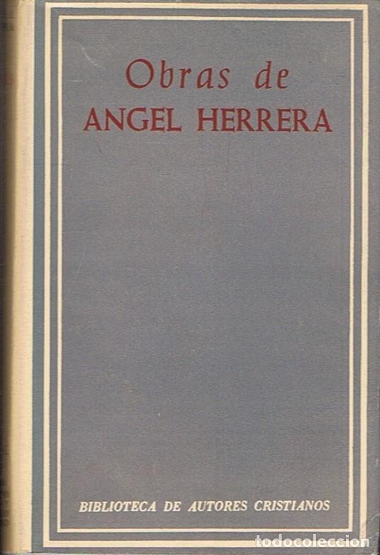 Libros: OBRAS SELECTAS - Herrera Oria. Mons. &Aacute;ngel - Foto 1