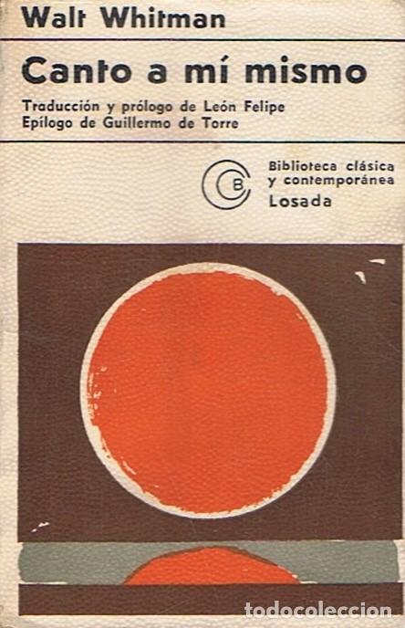Libros: CANTO A M&Iacute; MISMO - Whitman. Walt, - Foto 1