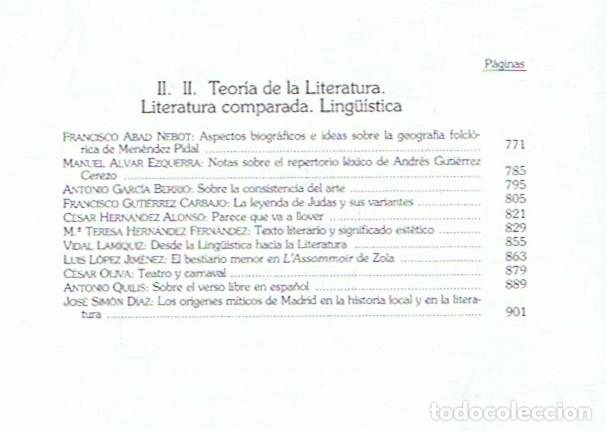 Libros: EX LIBRIS. HOMENAJE AL PROFESOR JOS&Eacute; FRADEJAS LEBRERO. 2 Tomos. - AA.VV - Foto 2