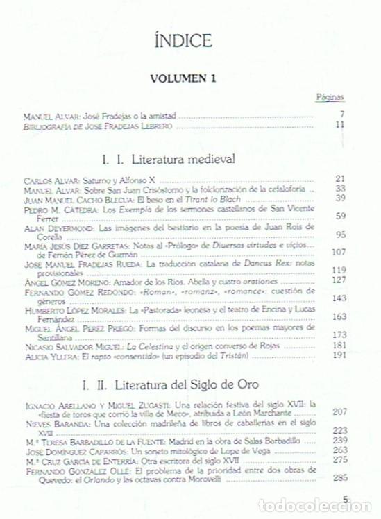 Libros: EX LIBRIS. HOMENAJE AL PROFESOR JOS&Eacute; FRADEJAS LEBRERO. 2 Tomos. - AA.VV - Foto 4