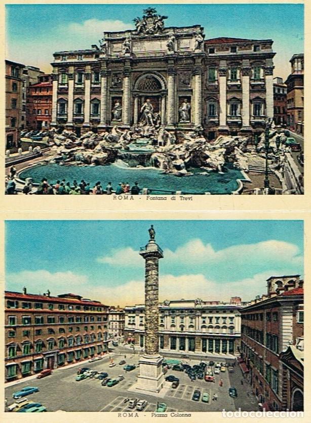 Libros: ROMA. 32 VEDUTE A COLORI. PARTE I. - Post card - Foto 2