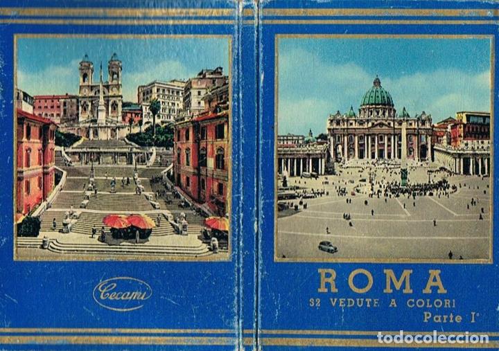 Libros: ROMA. 32 VEDUTE A COLORI. PARTE I. - Post card - Foto 1