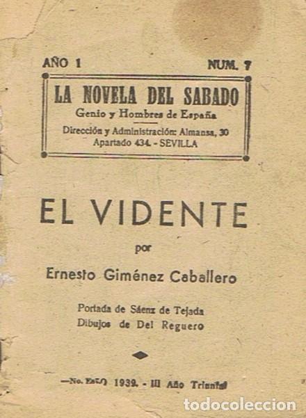 Libros: EL VIDENTE - Gim&eacute;nez Caballero. Ernesto - Foto 1