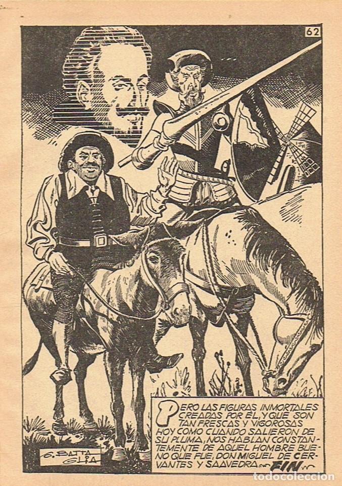 Libros: VIDA DE CERVANTES - G&oacute;mez F&aacute;bregas. Jos&eacute; Manuel, (adaptaci&oacute;n) - Foto 5