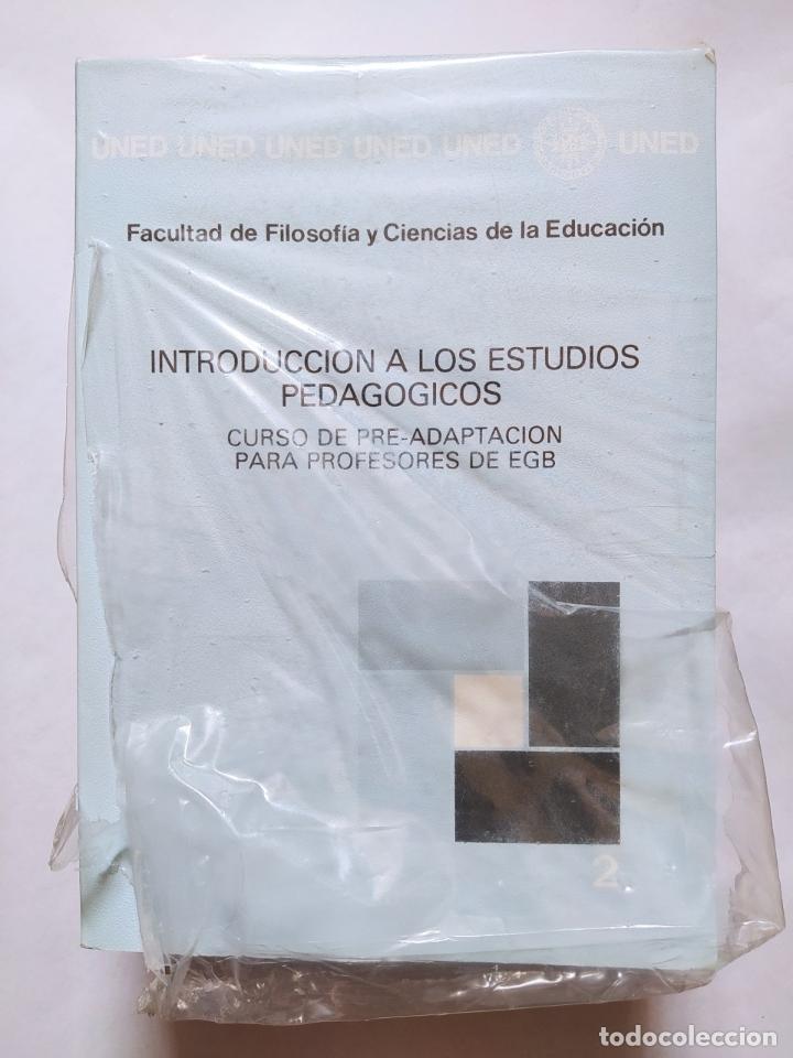 Libros: INTRODUCCION A LOS ESTUDIOS PEDAGOGICOS. UNED - TDK532 - Foto 1