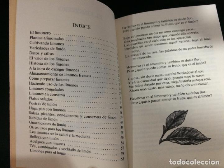 Libros: El librito del amante del lim&oacute;n. Judy Ridgway. - Foto 2
