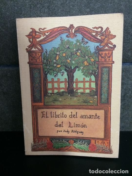 Libros: El librito del amante del lim&oacute;n. Judy Ridgway. - Foto 1