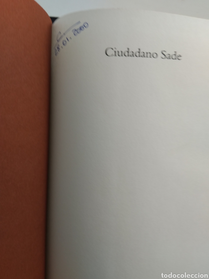 Libros: CIUDADANO SADE/GONZALO SU&Aacute;REZ - Foto 3
