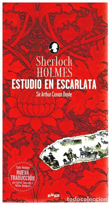 Libros: Estudio en escarlata, Sherlock Holmes - Arthur Conan Doyle - Foto 1