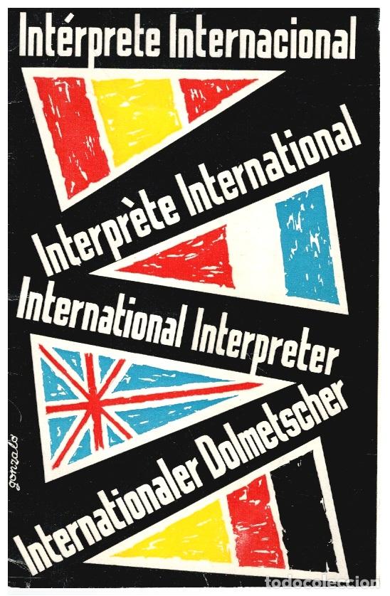 books: Int&eacute;rprete Internacional, Interpr&egrave;te International, International Interpreter, Internationaler Dolme