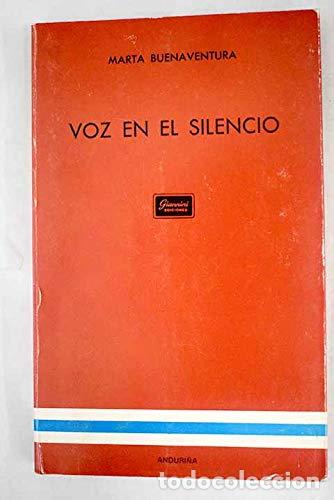 Libros: Voz en el Silencio - Marta Buenaventura - Foto 1