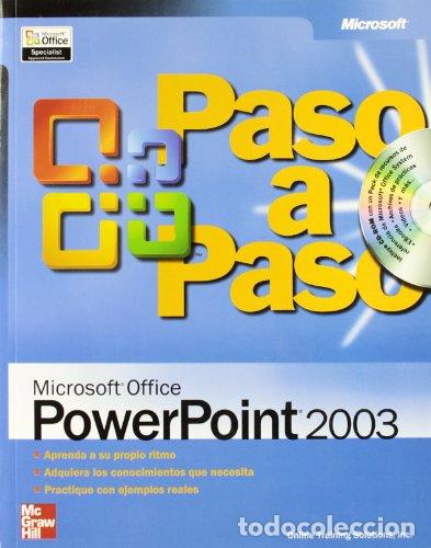Libros: MICROSOFT OFFICE POWERPOINT 2003. Paso a Paso. INCLUYE CD - Foto 1