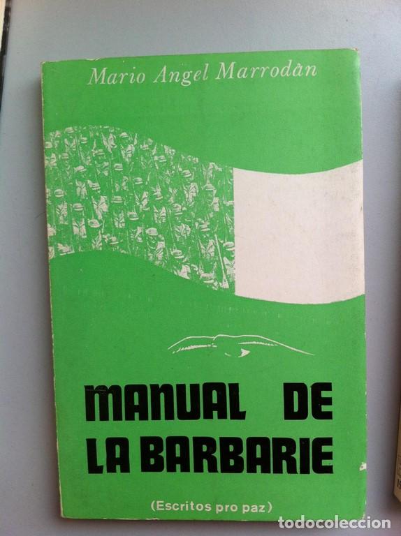 Libros: Manual De La Barbarie - Foto 1