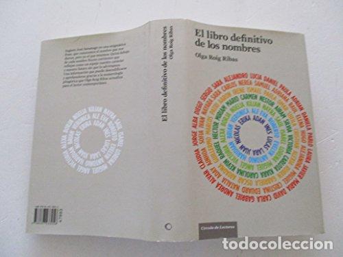 Libros: EL LIBRO DEFINITIVO DE LOS NOMBRES. - Foto 1