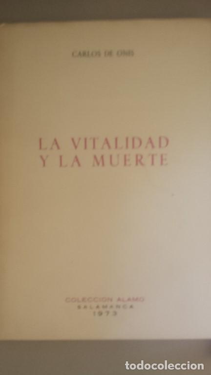 Libros: La Vitalidad y la Muerte - Foto 1