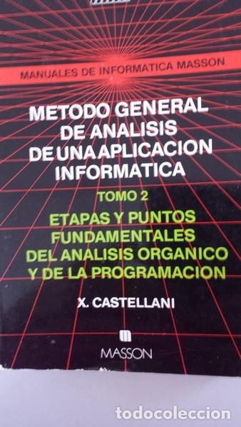Libros: ETAPAS Y PUNTOS FUNDAMENTALES DEL ANALISIS ORGANICO Y DE LA PROGRAMACION. - Foto 1