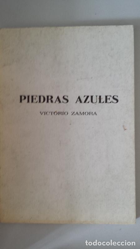 Libros: Piedras azules - Victorio Zamora - Foto 1