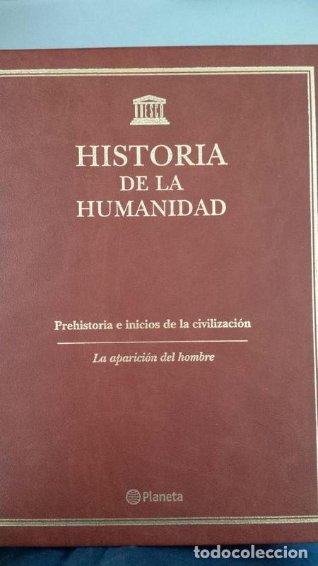 Libros: HISTORIA DE LA HUMANIDAD. Prehistoria e inicios de la civilizaci&oacute;n: La aparici&oacute;n del hombre