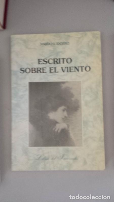 Libros: ESCRITO SOBRE EL VIENTO - Mar&iacute;a Huidobro - Foto 1
