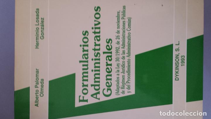 Libros: FORMULARIOS ADMINISTRATIVOS GENERALES. - Foto 1