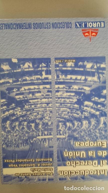 Libros: Introducci&oacute;n al Derecho de la Uni&oacute;n Europea - Foto 1