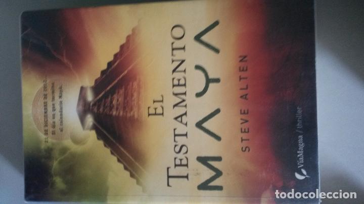 Libros: El testamento Maya - Alten, Steven - Foto 1